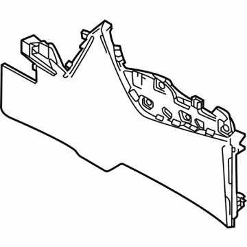 Toyota 58817-0E120-C0 Insert Panel