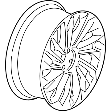 Ford LC5Z-1007-F Wheel, Alloy