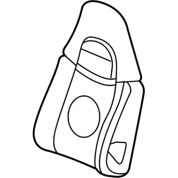 GM 88979478 Seat Back Pad