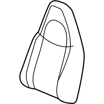GM 88979471 COVER, Seat Back Cushion