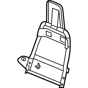 GM 19127860 Seat Back Frame