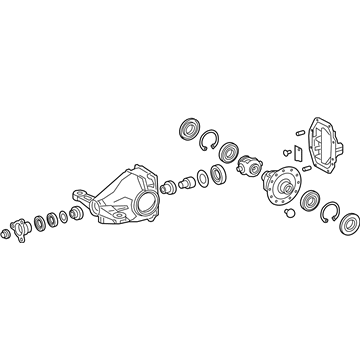 Lexus 41110-11030 Carrier Assembly, Differential