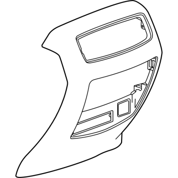 GM 84266563 Rear Trim