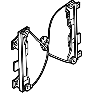 Ford 6S4Z-5423201-AA Manual Regulator