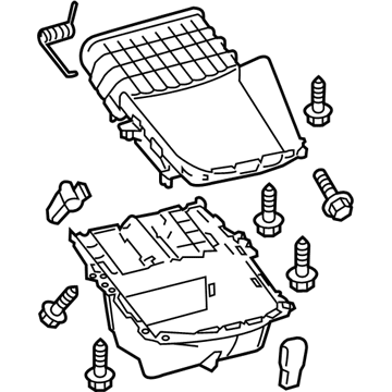 Toyota 58804-07111-C1 Compartment