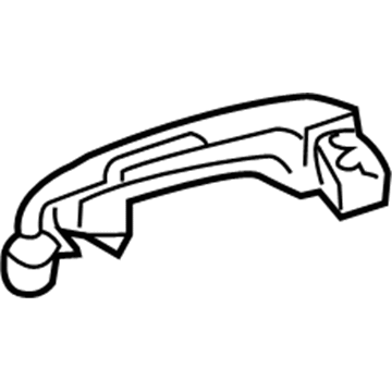 Toyota 69210-33080-J5 Handle, Outside