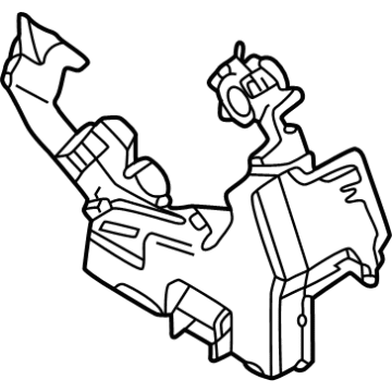Nissan 27126-5RB1A Duct-Foot