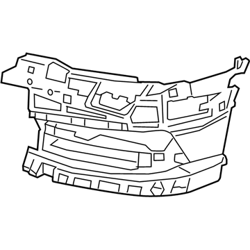 BMW 51-11-7-385-345 Support, Fog Lamp Left