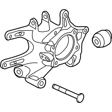 Hyundai 52710-2W600 Carrier Assembly-Rear Axle, LH