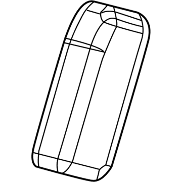 GM 95381396 Rear Seat Air Bag