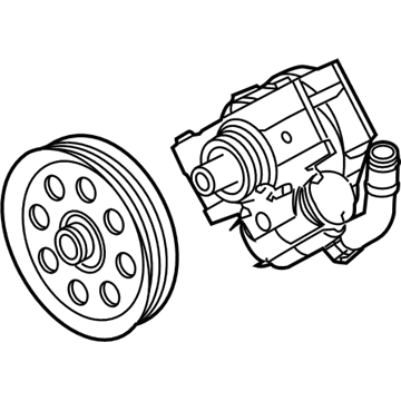 Ford HC3Z-3A674-J Power Steering Pump