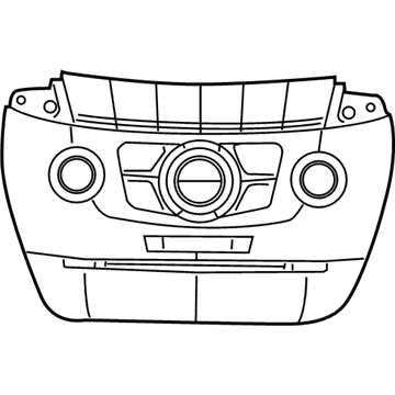 Mopar 6MP751X9AA Center Stack