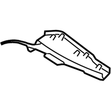 GM 15794785 Water Deflector