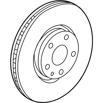 GM 13578074 Front Brake Rotor