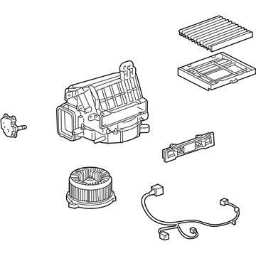 Lexus 87130-30691 Blower Assembly