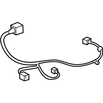 Lexus 88608-3A030 Harness Sub-Assy, Wiring Air Conditioner, No.2