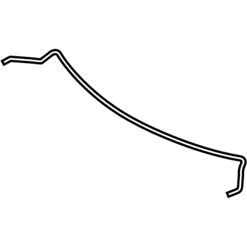 Nissan 66832-1AA0A Sealing Rubber-COWL Top