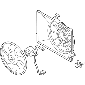 Kia 253801D200 Blower Assembly