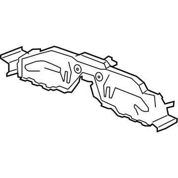 Honda 65700-TE0-A00ZZ Crossmember, Middle Floor