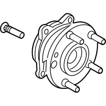 Hyundai 52730-F2000 Rear Wheel Hub And Bearing Assembly