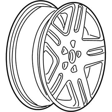 GM 9595378 Wheel, Alloy