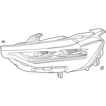 GM 85115822 Headlamp Assembly