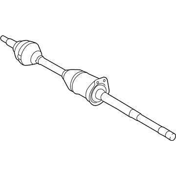 Ford CA8Z-3B436-M Axle Assembly