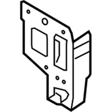 Hyundai 64735-B1000 Bracket Assembly-Fem Mounting, LH