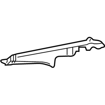 Hyundai 84185-D2000 Partition Assembly-Hood SEALG Rail