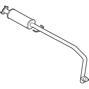 GM 96536945 Resonator & Pipe