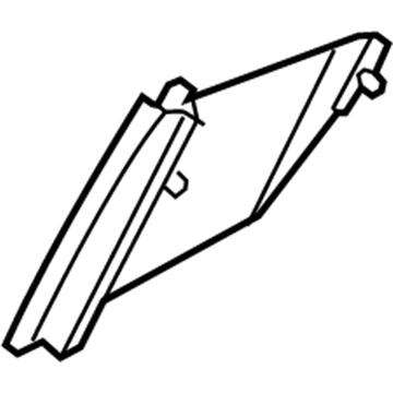Kia 833623T200 Curtain Assembly-Rear Door, R