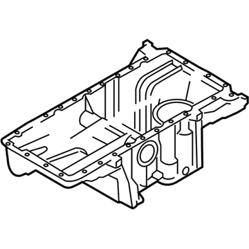 BMW 11-13-7-551-627 Upper Oil Pan