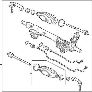 Ford EU2Z-3V504-HRM Gear Assembly