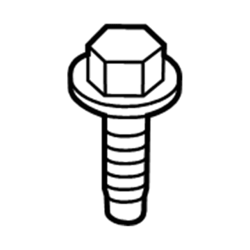 BMW 07-11-9-906-681 Hexagon Screw With Flange