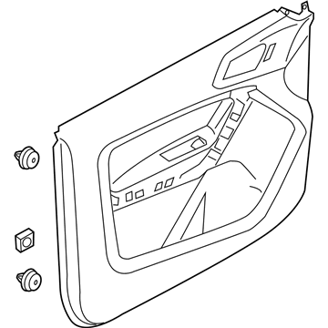 Ford KB3Z-2123942-BA Door Trim Panel