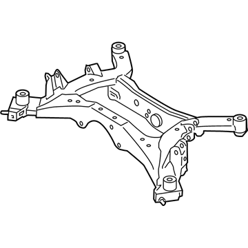 Nissan 55400-ZF70A Member Complete - Rear Suspension