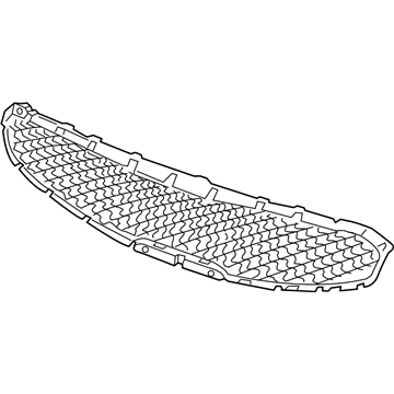 Kia 86352F6000 Center Radiator Grille