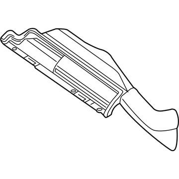 Nissan 16554-ZK30A Duct Assembly-Air