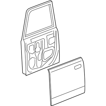 Toyota 67001-52280 Door Shell