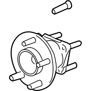 GM 19206600 Hub & Bearing