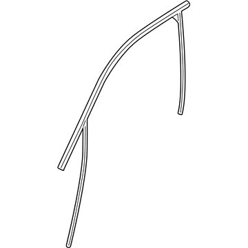 BMW 51-31-7-335-506 Window Guide, Right Front Door