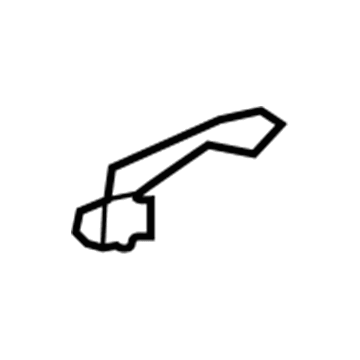 Honda 74212-SWA-A00 Cover, Hood Hinge (Driver Side)