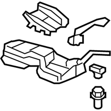 Honda 74218-SXS-A00 Cowl Top Set B, FR. (Driver Side)