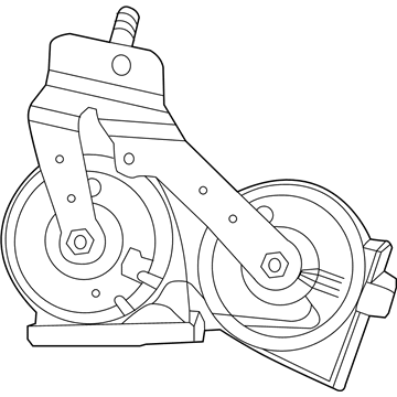 Ford CJ5Z-13832-A Horn