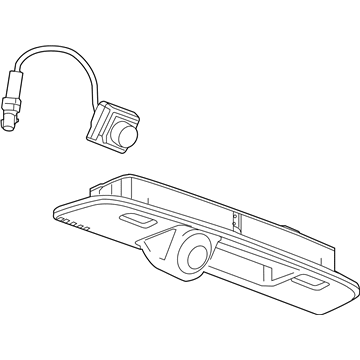 GM 84570010 License Lamp