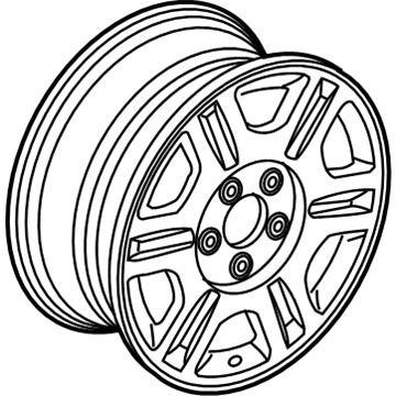 Ford 1L2Z-1007-CA Wheel