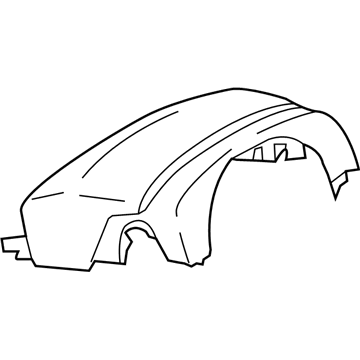 BMW 51-45-6-805-426 Steering-Column Casing, Top