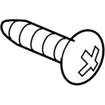 GM 11515196 Bumper Cover Screw