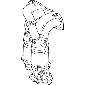 Toyota 25051-28260 Manifold