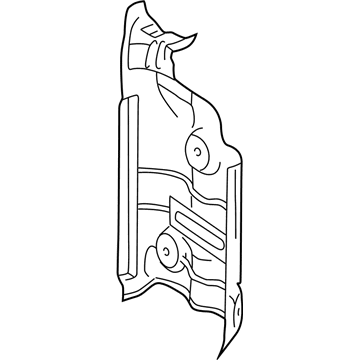 Toyota 25587-28010 Heat Shield